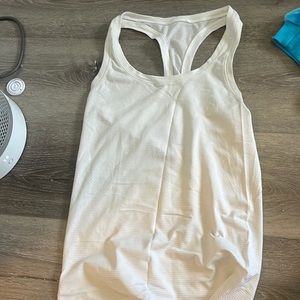 lululemon white tank